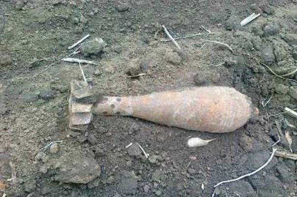 На Херсонщине уничтожали обнаруженные боеприпасы