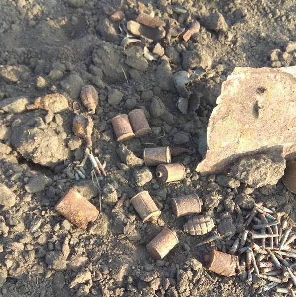 В Херсонській області знайшли гранати