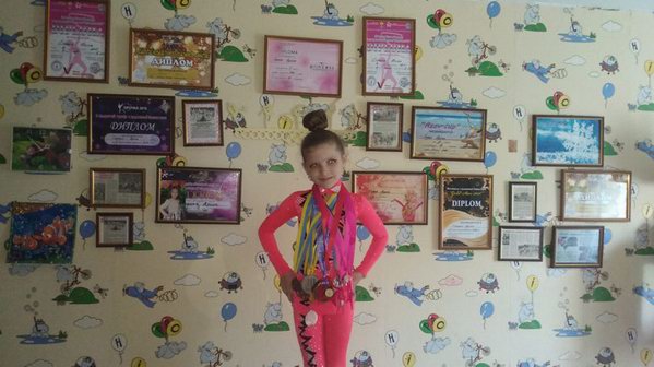 Юная гимнастка Херсонщины