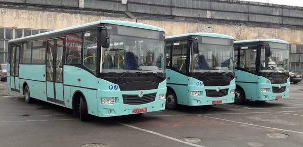 Новые автобусы для Херсона