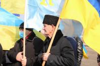 Активисты запустили флаг Украины на оккупированный полуостров