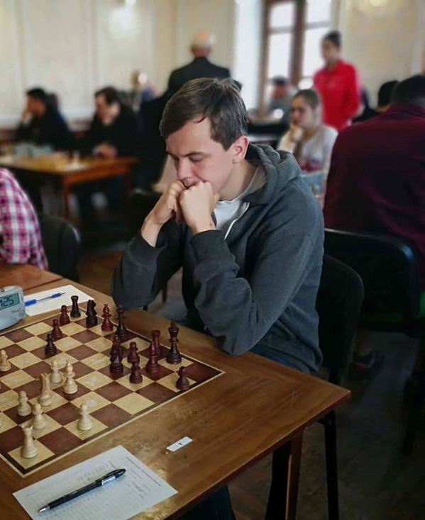 Захар Богданов - чемпион Херсона, кандидат в мастера спорта по шахматам (фото сhеss.khеrsоn.uа)