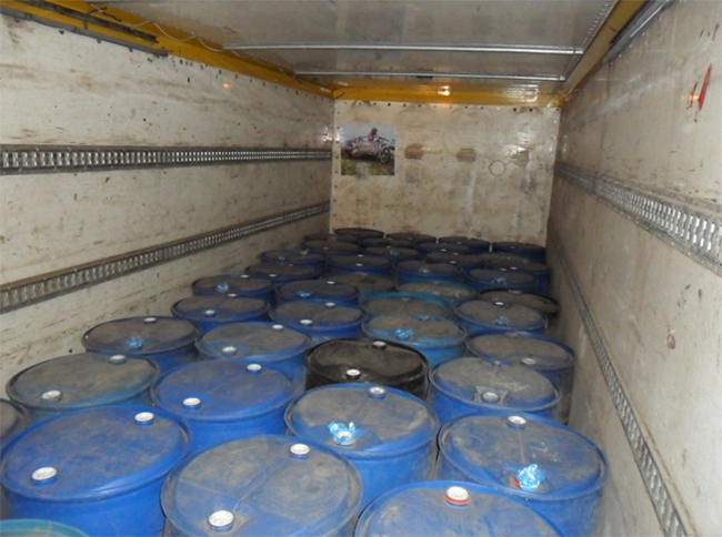 На Херсонщине изъяли 10 тыс. литров фальсифицированного алкоголя