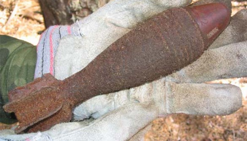 Новость Житель Херсонщины обнаружил минометные мины
