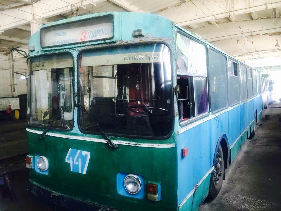 КП «Херсонэлектротранс» запустил еще 2 троллейбуса