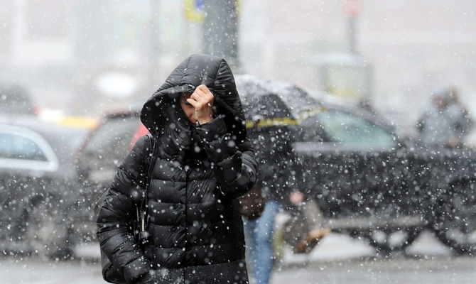 2 декабря на Херсонщине ожидается мокрый снег и гололедица