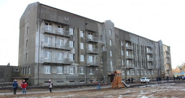 В Белозерке открыли новый жилой дом