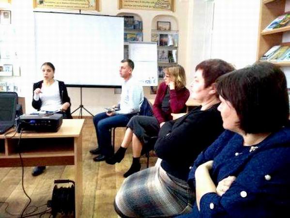 Семінар з вчителями у Скадовську