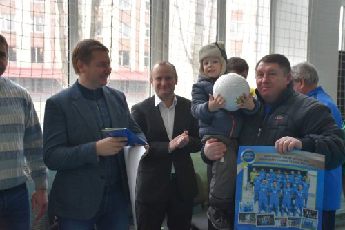Андрей Гордеев посетил игру областной футзальной команды "Продэксим"