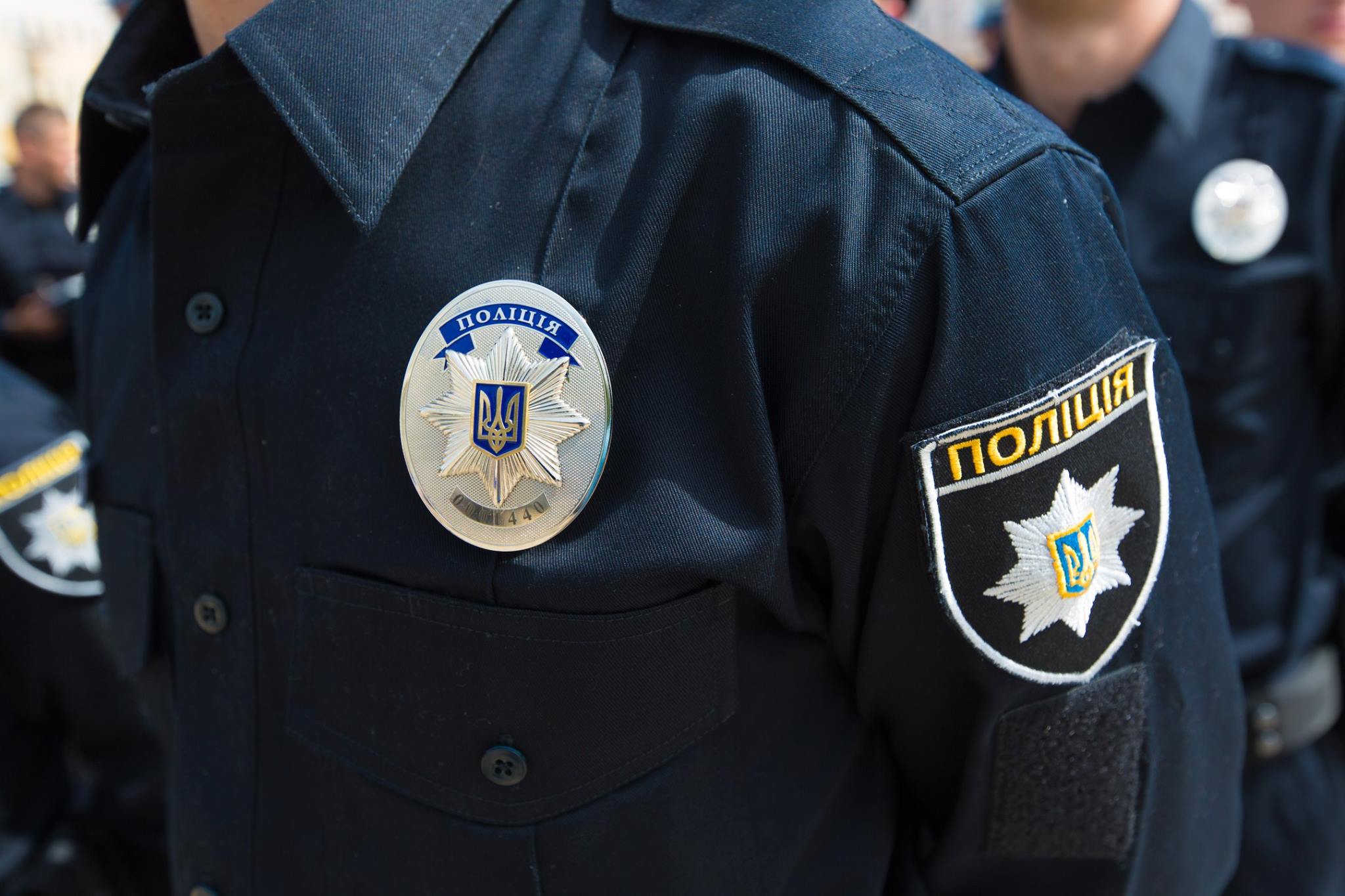 Сотрудники полиции задержали в Херсоне неадекватного мужчину с пистолетами
