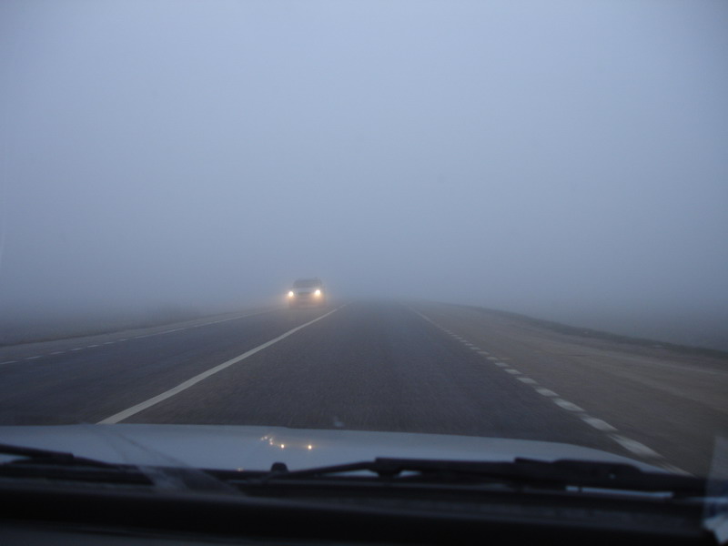 Херсонцев предупреждают о густом тумане