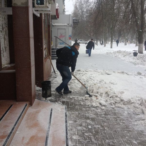 В Херсоне начали контролировать качество уборки снега