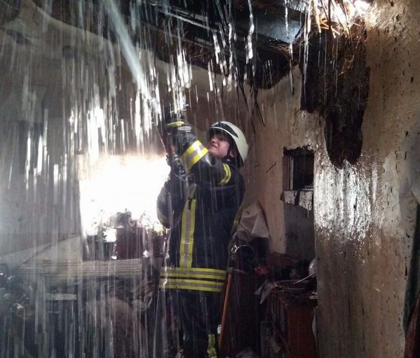 Пожежники врятували будівлю на Херсонщині