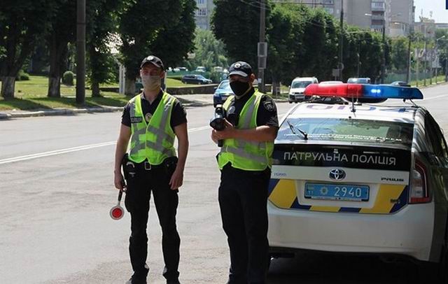 Херсонские полицейские в действии