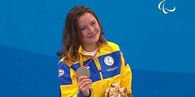Херсонка Єлизавета Мерешко з золотою медалю