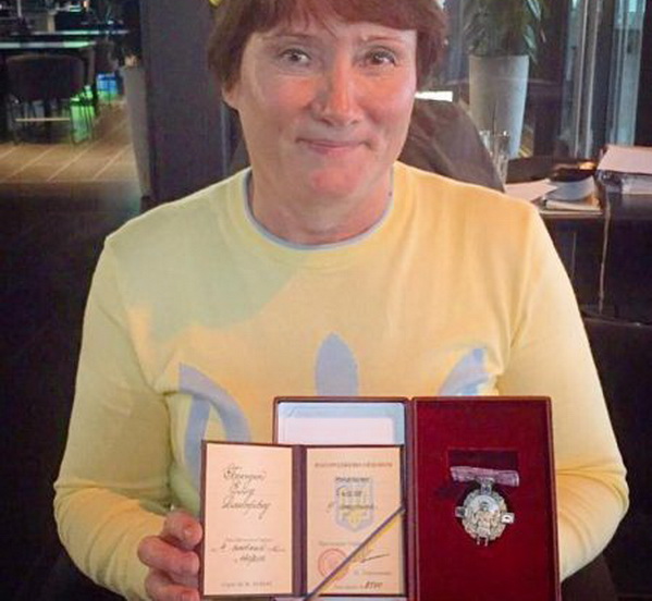 Тренер херсонской паралимпийской чемпионки получила орден княгини Ольги