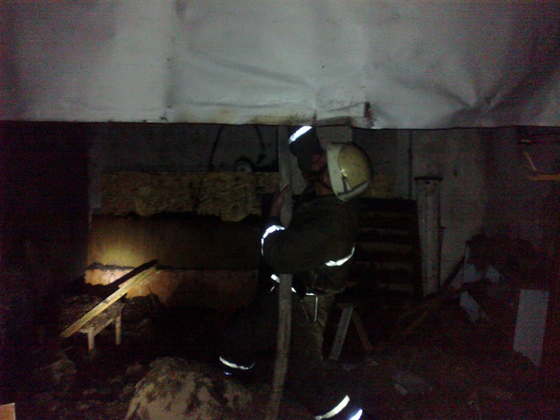 Новость В Каланчаке едва не загорелся жилой дом