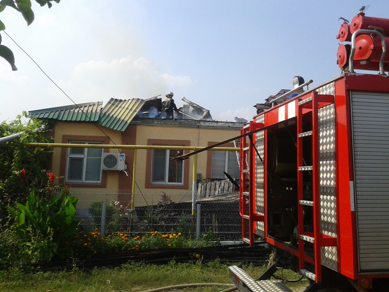 Новость Жители Таврийска не заметили пожара в собственном доме