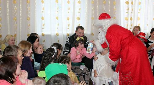 Рождество в реабилитационном центре для детей
