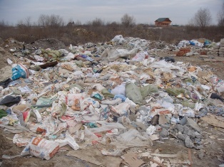 В Херсоне обнаружена несанкционированная свалка строительных отходов