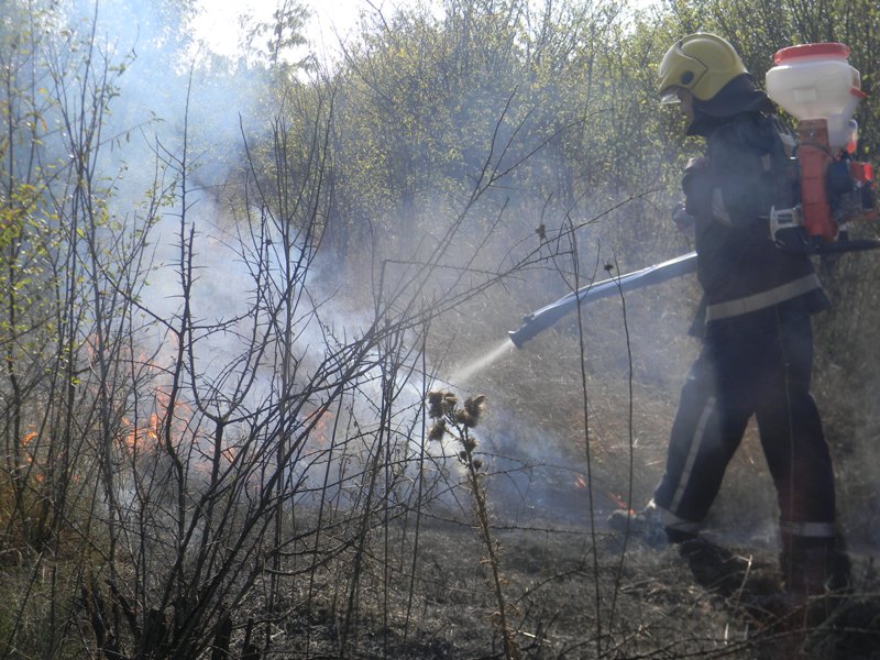 Новость Вчера на Херсонщине случилось 9 пожаров