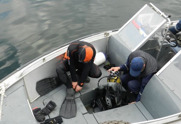 Херсонські рятувальники шукають зниклих рибалок
