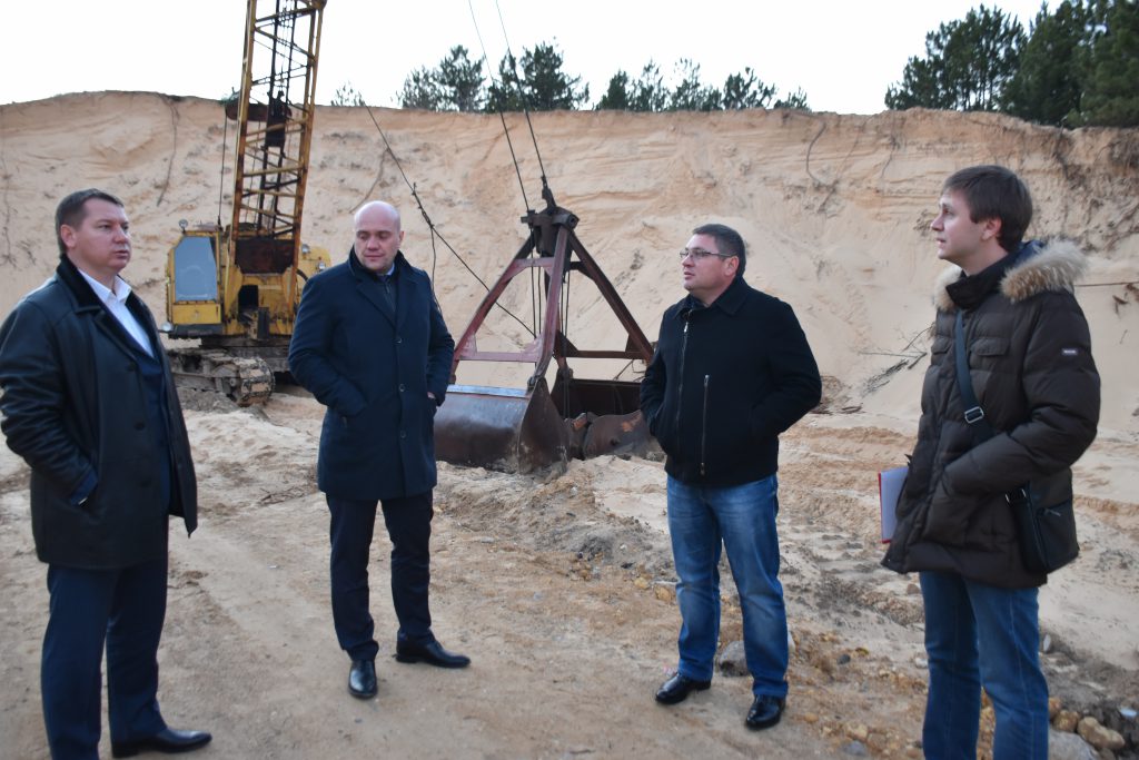 В Олешковском районе обнаружены участки незаконной добычи песка