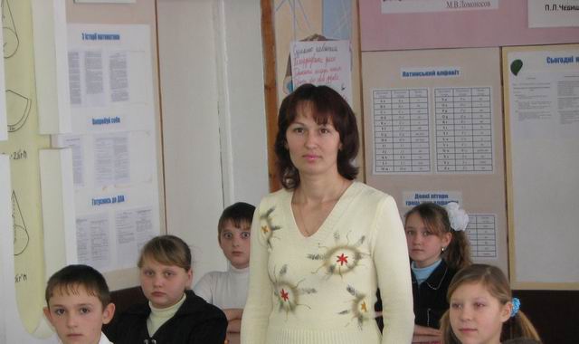 Вчитель математики Ольга Носальска
