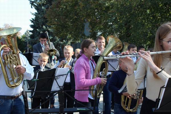 Концерт до дня музики в Олешках