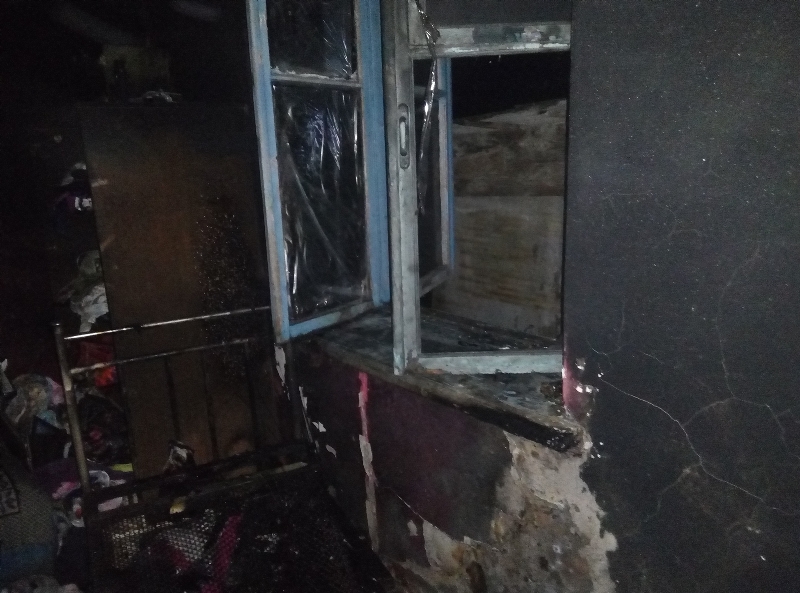 Новость На Херсонщине из-за неосмотрительности хозяев загорелся дом