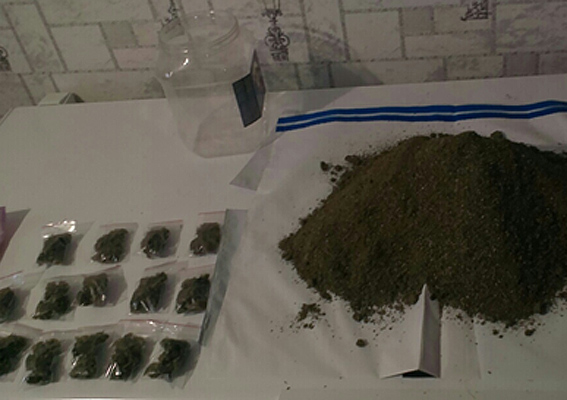 У наркоторговца на Херсонщине изъяли 4 кг марихуаны