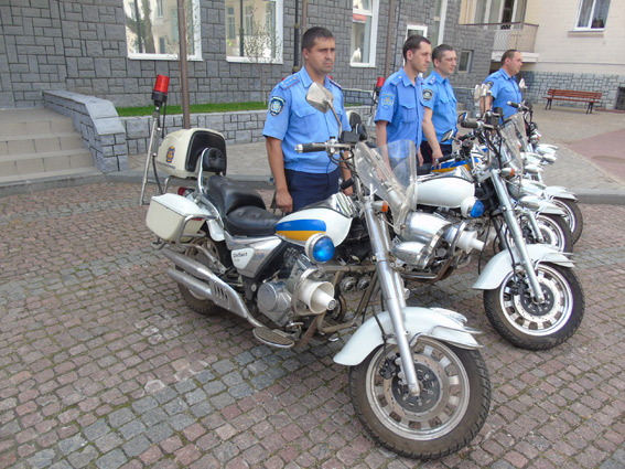 Полицейские Херсонщины пересели на мотоциклы