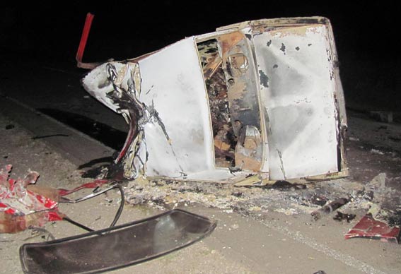 В Каховском районе В ДТП погиб водитель автомобиля