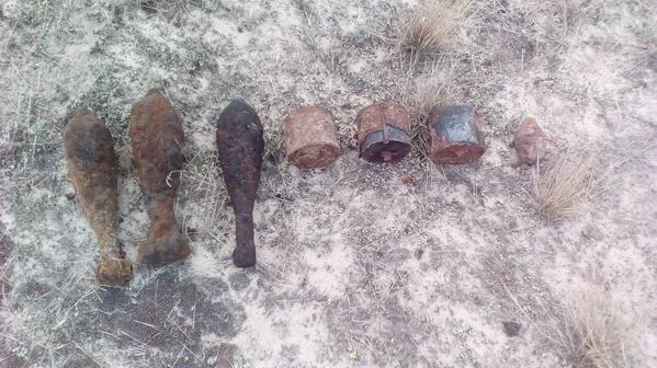 На Херсонщине найдены 7 боеприпасов времен войны