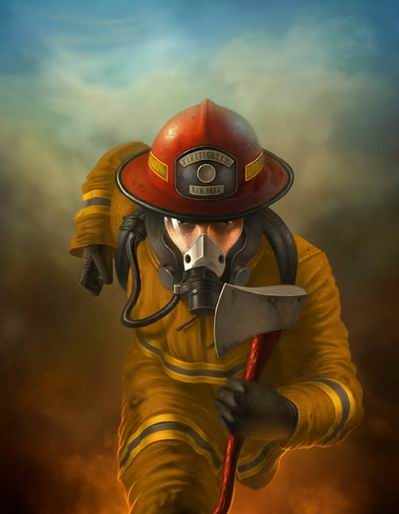 Пожарник-спасатель