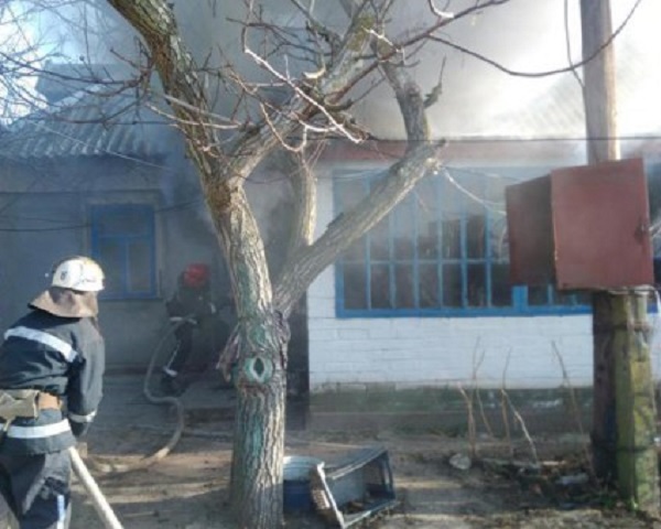 Новость Во время пожара на Херсонщине погибло двое людей