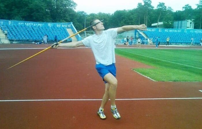 Херсонский метатель копья победил на Всеукраинских соревнованиях