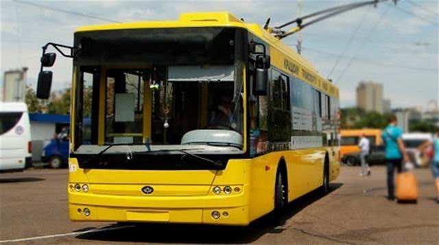 Новые троллейбусы в Херсоне