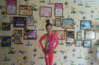 Юная каховчанка одержала победу во Всеукраинском турнире по художественной гимнастике