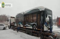 Новость До Херсону прибув перший новий тролейбус
