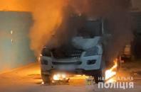 Новость Правоохоронці встановили замовників та організатора підпалу автомобіля