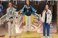 Спортсменка из Каховки завоевала призовое место на Кубке Европы по тхэквондо