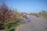 В Белозерском районе ремонтируют дороги