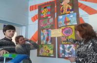 Новость В Новой Каховке проходит выставка работ детей-инвалидов «Веселкова країна»