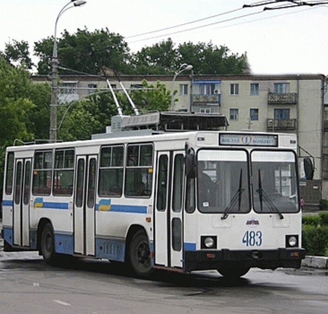 Херсонские троллейбусы в скором времени отремонтируют