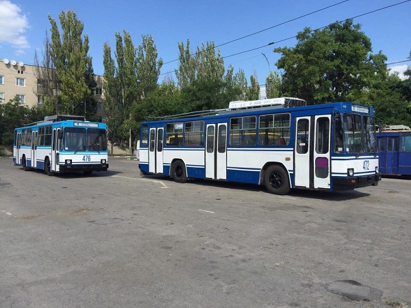 Новость Отремонтировано еще два херсонских троллейбуса