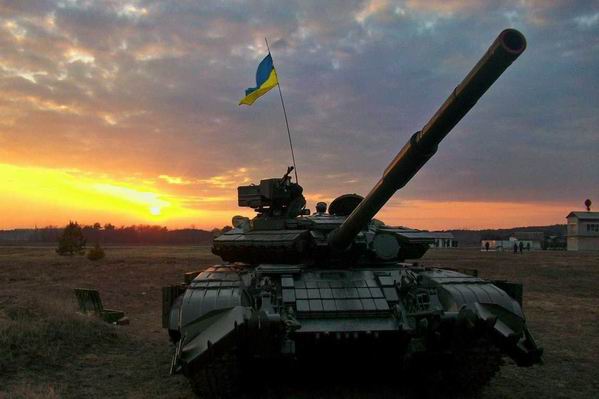В Скадовск заезжали украинские танки