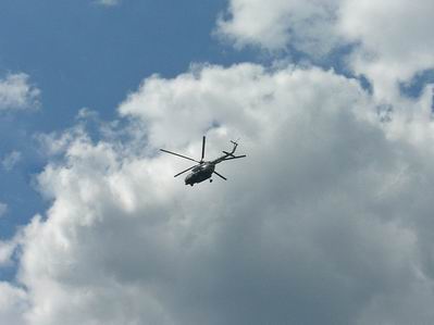 Над Херсонщиной фиксируют российские вертолеты